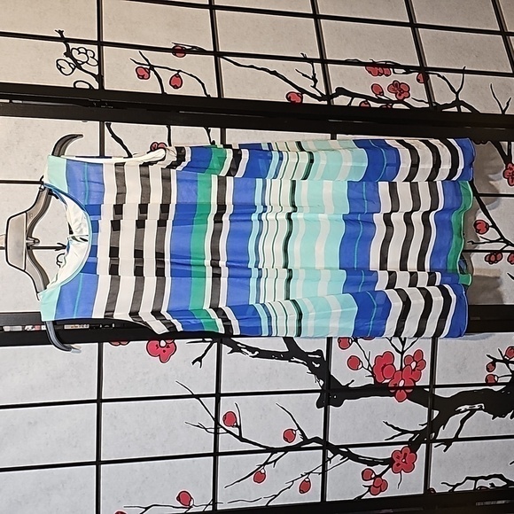 Calvin Klein Dress Striped‎ Size 8 New - Picture 2 of 8